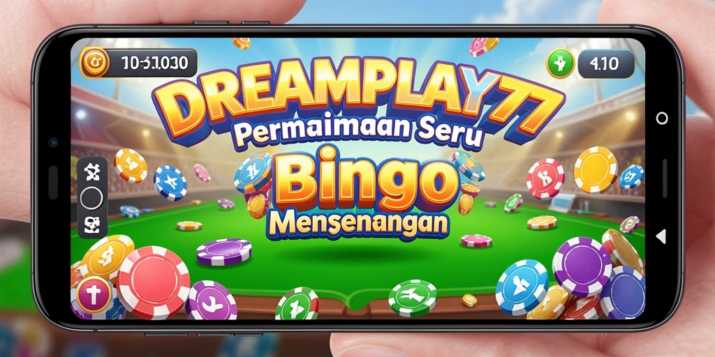 Tampilan gameplay Bingo yang menarik dan seru di DREAMPLAY77.