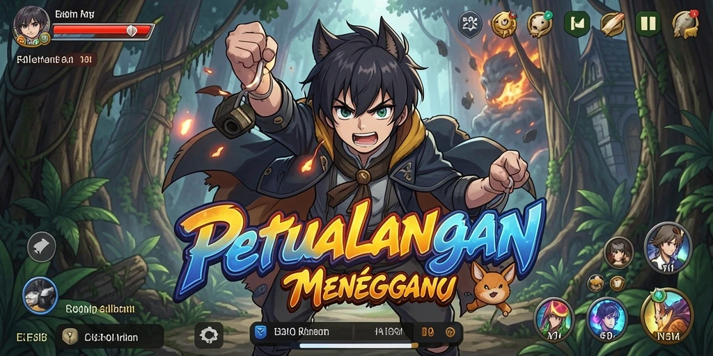 Screenshot E88 menampilkan aksi seru dalam dunia Anime.