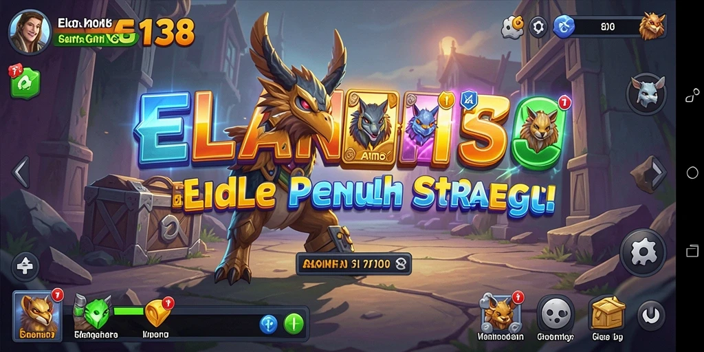 Tampilan gameplay <strong>ELANG138</strong> yang mengasyikkan saat mengelola sumber daya.