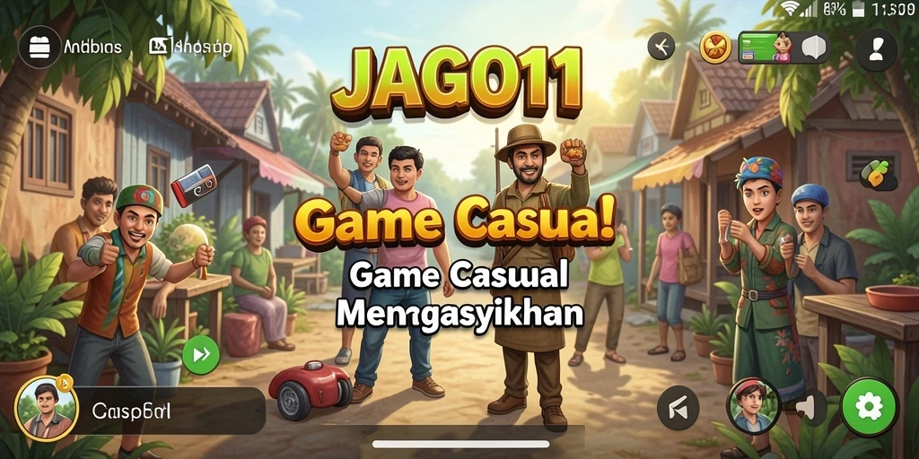 Tampilan gameplay JAGO11 yang menarik dan interaktif.
