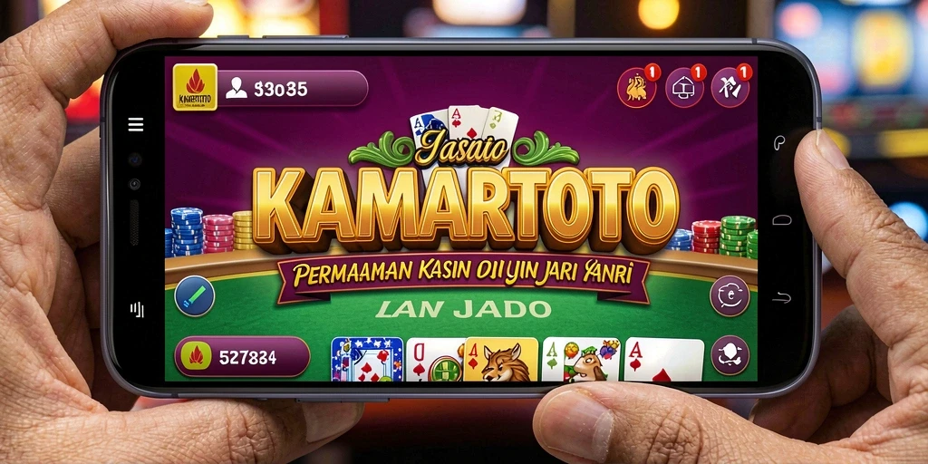 Screenshot gameplay KAMARTOTO menunjukkan keseruan permainan Kasino yang menghibur.