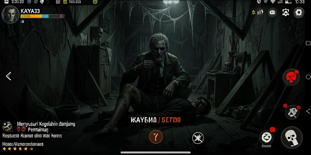 Gameplay KAYA33 yang mencekam dan menegangkan di dunia gelap.
