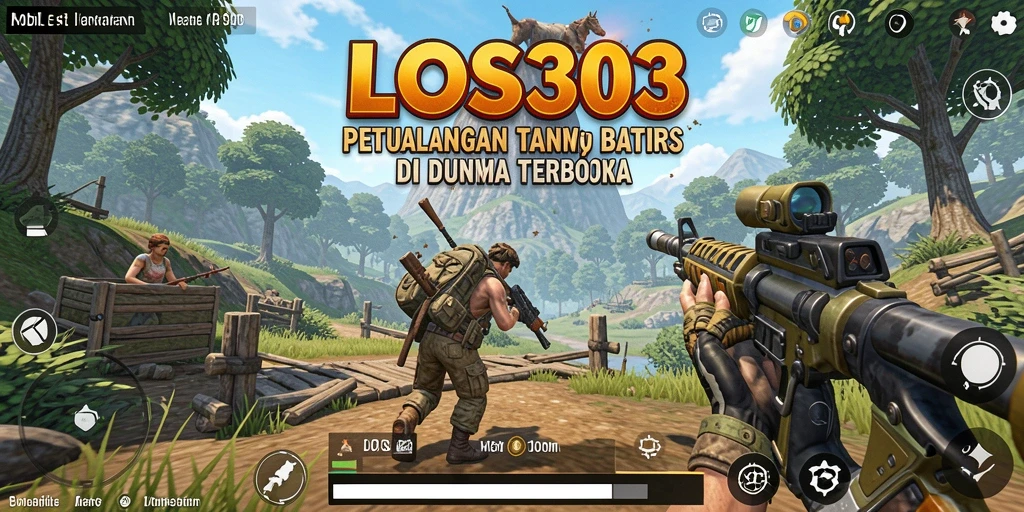 Tampilan screenshot utama LOS303 menampilkan momen eksplorasi dunia terbuka yang menakjubkan.