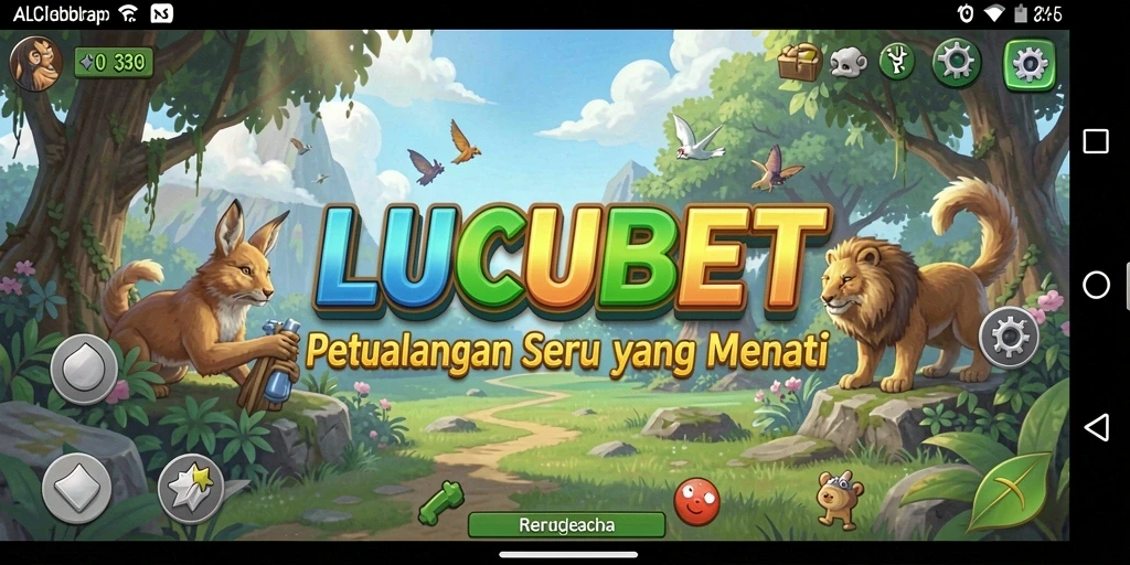 Screenshot menunjukkan gameplay seru dan menantang di LUCUBET.