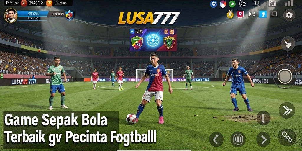Tangkapan layar menunjukkan gameplay seru dari LUSA777 yang memukau.