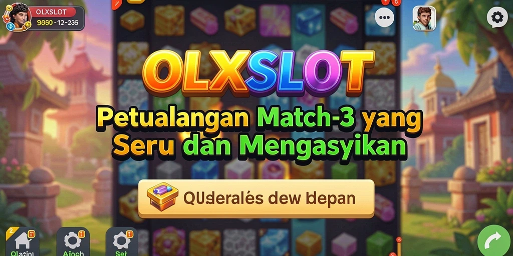 Tampilan gameplay seru dari OLXSLOT yang penuh warna.