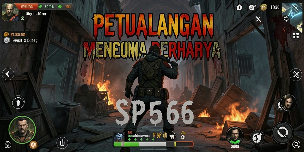 Tangkapan layar dari gameplay SP666 yang mendebarkan dan penuh aksi.