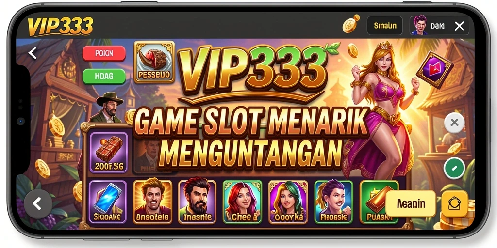 Tampilan menarik dari gameplay Slot di VIP333.