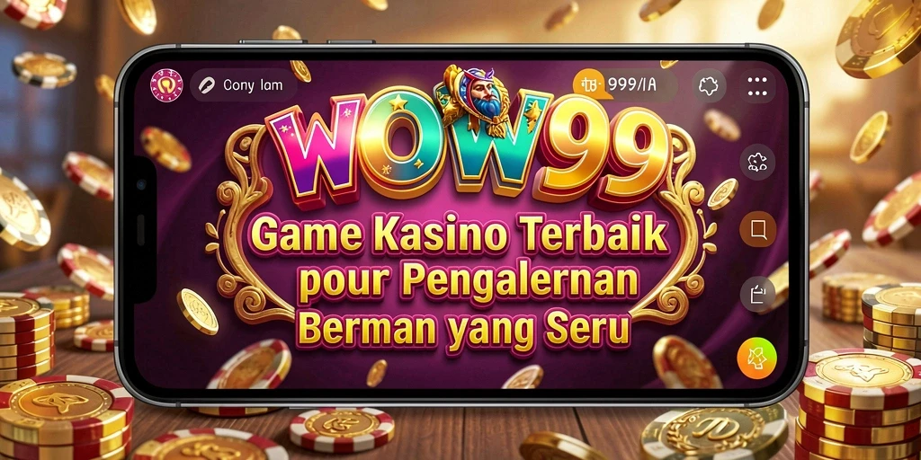 Tampilan gameplay WOW99 yang memukau dengan berbagai permainan kasino.